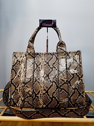 Εντυπωσιακή Τσάντα Snake Print